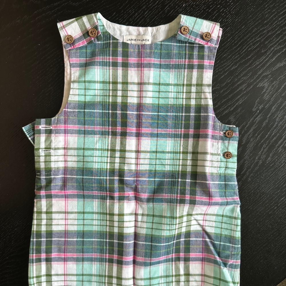Janie and Jack Boys Romper